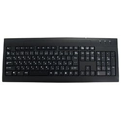Slim Pure Keyboard 日本語版 SCKB07-PANTO-BK (ブラック)