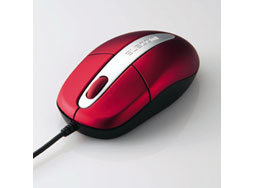 M-M2UP2RRD ホイール付きイメージセンサマウス (レッド)