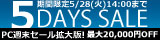 5DAYS SALE