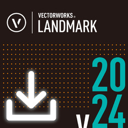 Vectorworks Landmark 2024 スタンドアロン版 ダウンロード版(WIN&MAC)