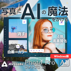 AVCLabs PhotoPro AI Windows版　DL版