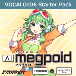 VOCALOID6 Starter Pack AI Megpoid ダウンロード版(WIN&MAC)