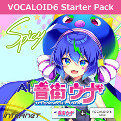 VOCALOID6 Starter Pack AI 音街ウナ Spicy DL版(WIN&MAC)