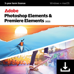 *Photoshop & Premiere Elements 2025通常3年版　ダウンロード版(WIN&MAC)
