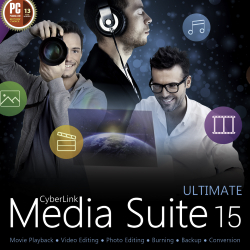 CyberLink Media Suite 15 Ultimate ダウンロード版