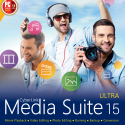 CyberLink Media Suite 15 Ultra ダウンロード版