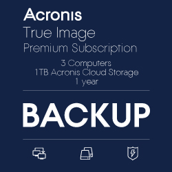Acronis True Image Premium Subscription 3 Computers D/L