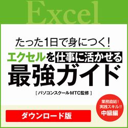 【特典付】動画 1日で身につく! エクセルを仕事に活かせる最強ガイド(WIN&MAC)