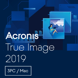 Acronis True Image 2019 - 3 Computers(ダウンロード版)