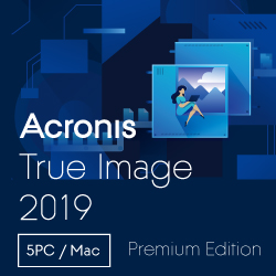 Acronis True Image Premium Subscription 5 Computers(DL版)