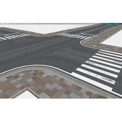 鉄道模型シミュレーターNX 037 NXS道路セット5 (主要道路) DL版