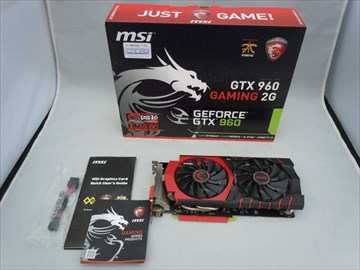 MSI GTX960 GAMING 2G【箱あり美品】