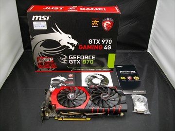 GeForce GTX970 (GTX 970 GAMING 4G) の買取価格 | パソコン工房