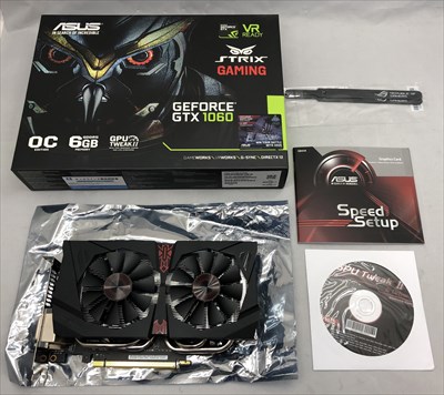 PCパーツ保証残有り ASUS STRIX GTX1060 DC2O6G GAMING