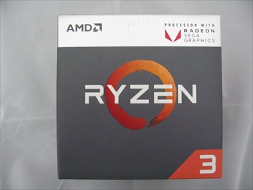 【動作確認済み・リテールクーラー付属】AMD Ryzen3 2200G BOX