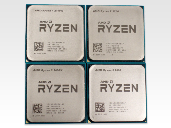 AMD ryzen7 2700   ライゼン ２７００