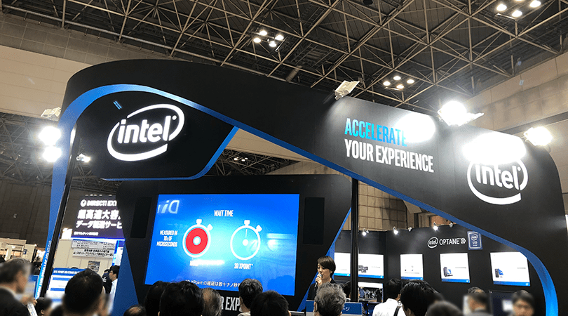 「コンテンツ東京2018」インテル様ブースに4K動画編集PCを出展しました！