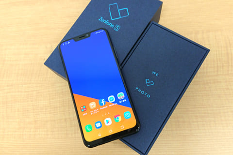 ZenFone 5 ( ZE620KL ） 早速レビュー 2018のイメージ画像