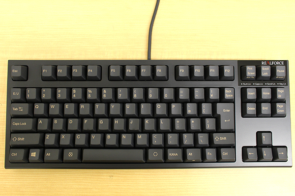 東プレ　realforce r2tls jp4 bk