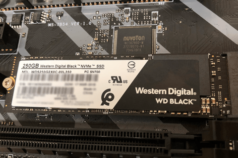 WD Black NVMe SSD (第2世代) ベンチマークレビューのイメージ画像