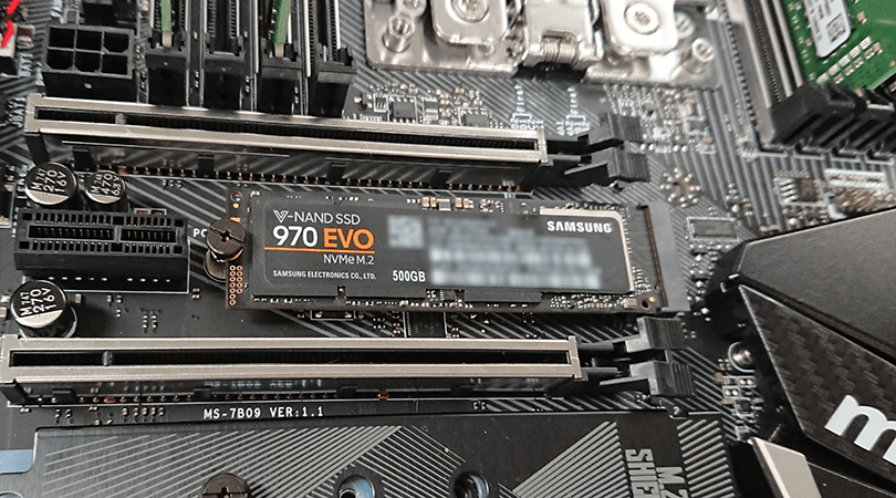 SAMSUNG 970 EVO M.2 NVMe SSD 1TB