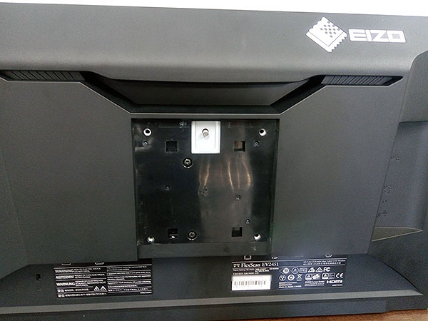 EIZO EV2451-BK 23.8型ディスプレイ ＋モニターアーム