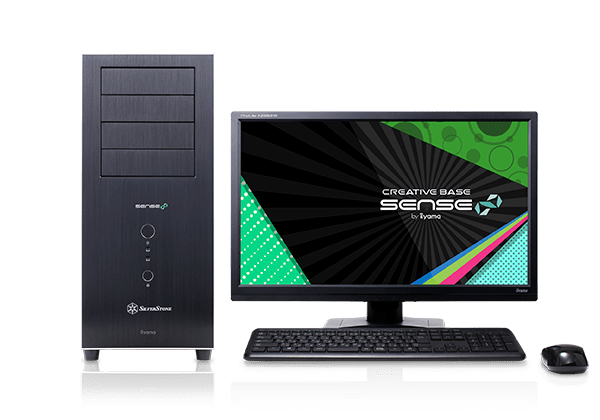 完成したクリエイター向けBTO PC「SENSE∞（センス インフィニティ）」シリーズ「SENSE-R42A-LCi9SX-XYI」