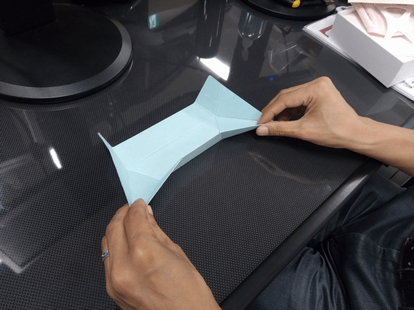 ノートパソコン専用「Foldable JP」の折り方手順①