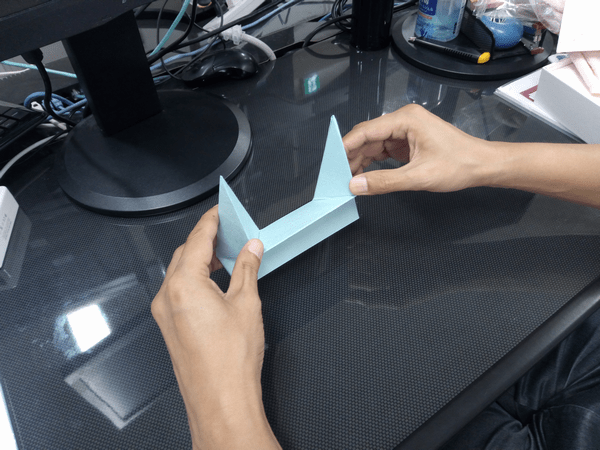 ノートパソコン専用「Foldable JP」の折り方手順③