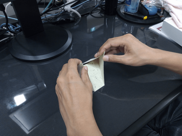 スマホ・タブレット・ノートパソコンに対応した「Foldable2」の折り方2-手順②