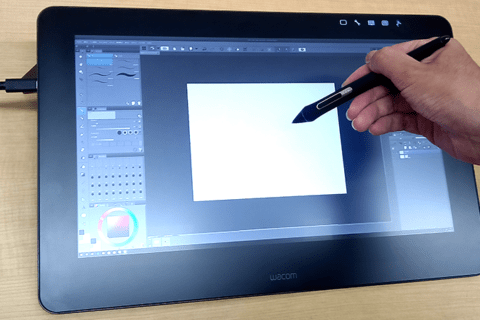 液晶タブレットおすすめ Wacomの4K液タブ Cintiq Pro 16のイメージ画像