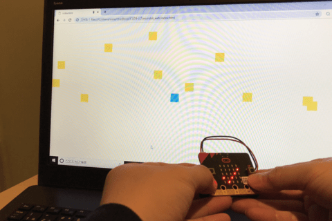 micro:bitで始めるプログラミング入門［Bluetoothでコントローラー編］のイメージ画像