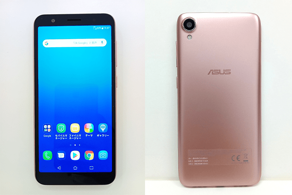 【新simフリースマホ】ASUS ZenFone Live L1