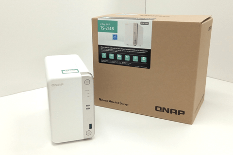 QNAP NAS TS-251Bをレビューのイメージ画像