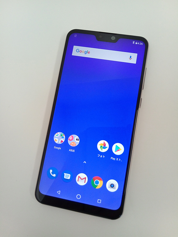 ZenFone Max Pro(M2)のGorilla Glass 6搭載の6.3型ワイド IPS液晶