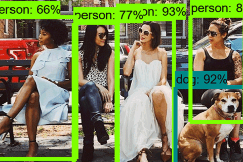 Tensorflow Object Detection APIを使って街中で人間を検出してみたのイメージ画像