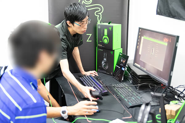 Razerブース