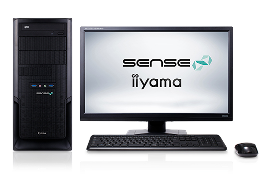 第3世代Ryzenを搭載したiiyama SENSE∞