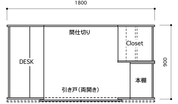 OTONA基地のレイアウト図