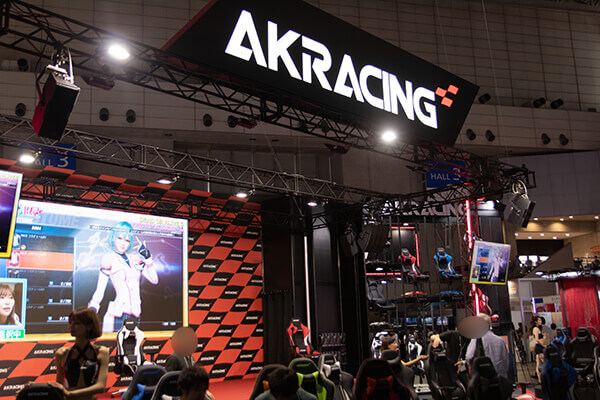 東京ゲームショウ2019 AKRacingブース