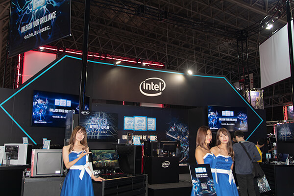 東京ゲームショウ2019 intelブース