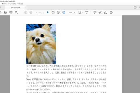 PDF文書を簡単にWordで編集する方法のイメージ画像