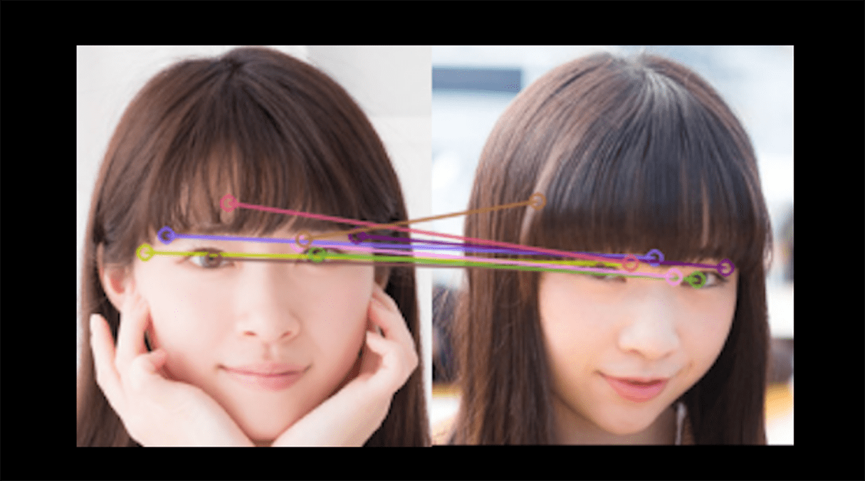 OpenCVのAKAZEで顔写真の類似度判定をやってみた | パソコン工房
