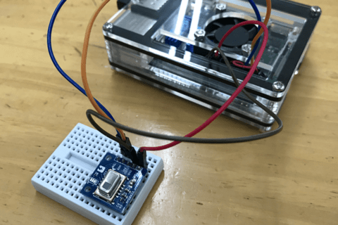 Raspberry Piと温度センサーで体温を測るのイメージ画像