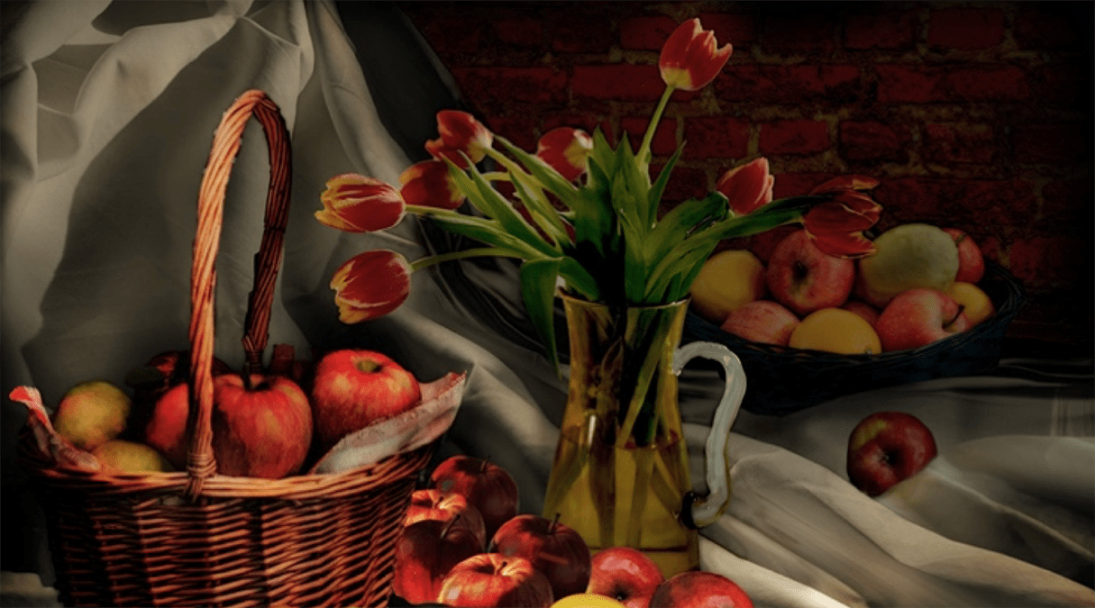 Photoshop マウス操作でセザンヌ風の描画をデジタル表現 | パソコン