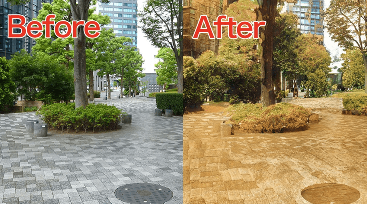 Photoshop 新機能ニューラルフィルターの「風景ミキサー」で風景写真を