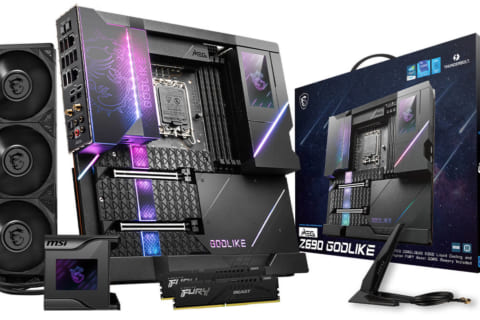 水冷クーラーとDDR5メモリセットの超ハイエンドマザーボード MSI MEG Z690 GODLIKE 抽選販売します！のイメージ画像