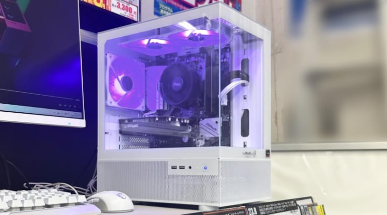 ゲーミングPC「LEVELθ」に追加された新色「パステル ライラック」カラーをフォトレビュー | パソコン工房 NEXMAG