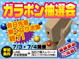 ガラポン抽選会