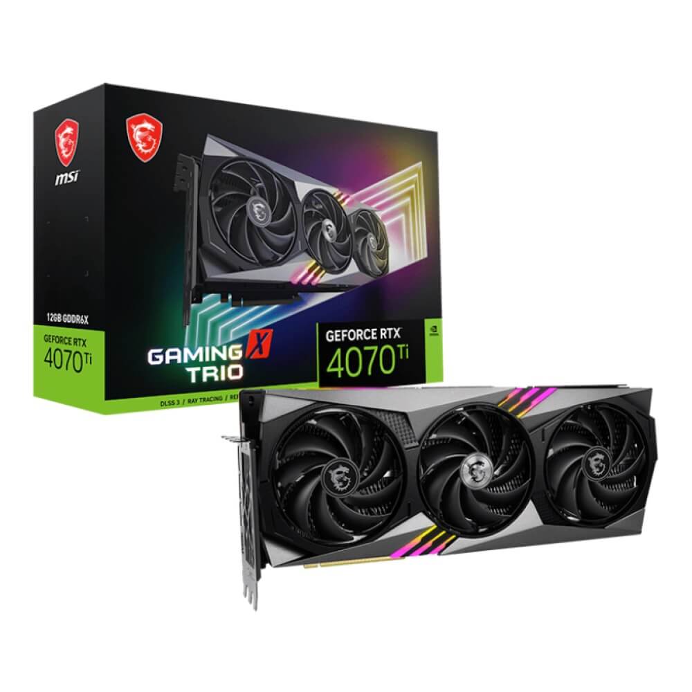 【7/22 11:00販売開始】MSI グラボ GeForce RTX 4070 Ti GAMING X TRIO 12G【129,980円】 送料無料 期間限定特価セール！